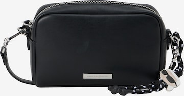 Karl Lagerfeld Olkalaukku 'IKON SMOOTH' värissä musta: etupuoli