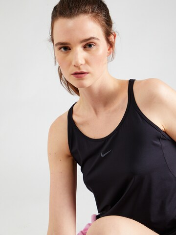 NIKE Sporttop 'ONE CLASSIC' in Schwarz