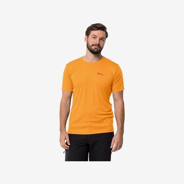 JACK WOLFSKIN Shirt in Oranje: voorkant