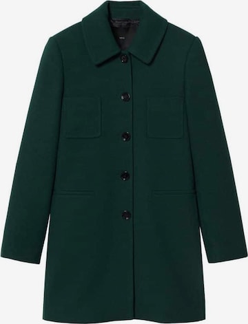 MANGO Zimní kabát 'Bardot' – zelená: přední strana