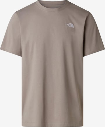 THE NORTH FACE Shirt 'EVO SD REG SS' in Grau: Vorderseite