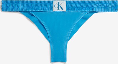 Calvin Klein Swimwear Bikinihose in azur / weiß, Produktansicht