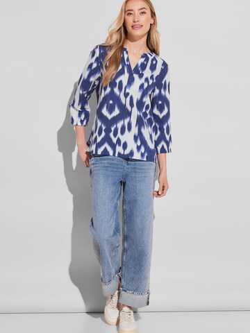 STREET ONE Bluse in Blau