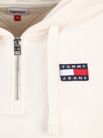 Tommy Jeans Mikina – bílá