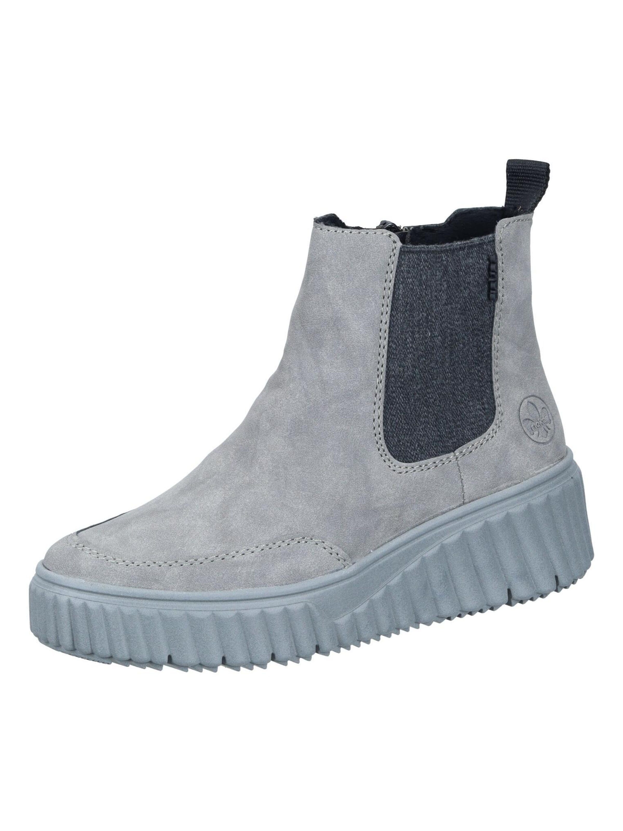 Rieker Ankle Boots in Grey: front