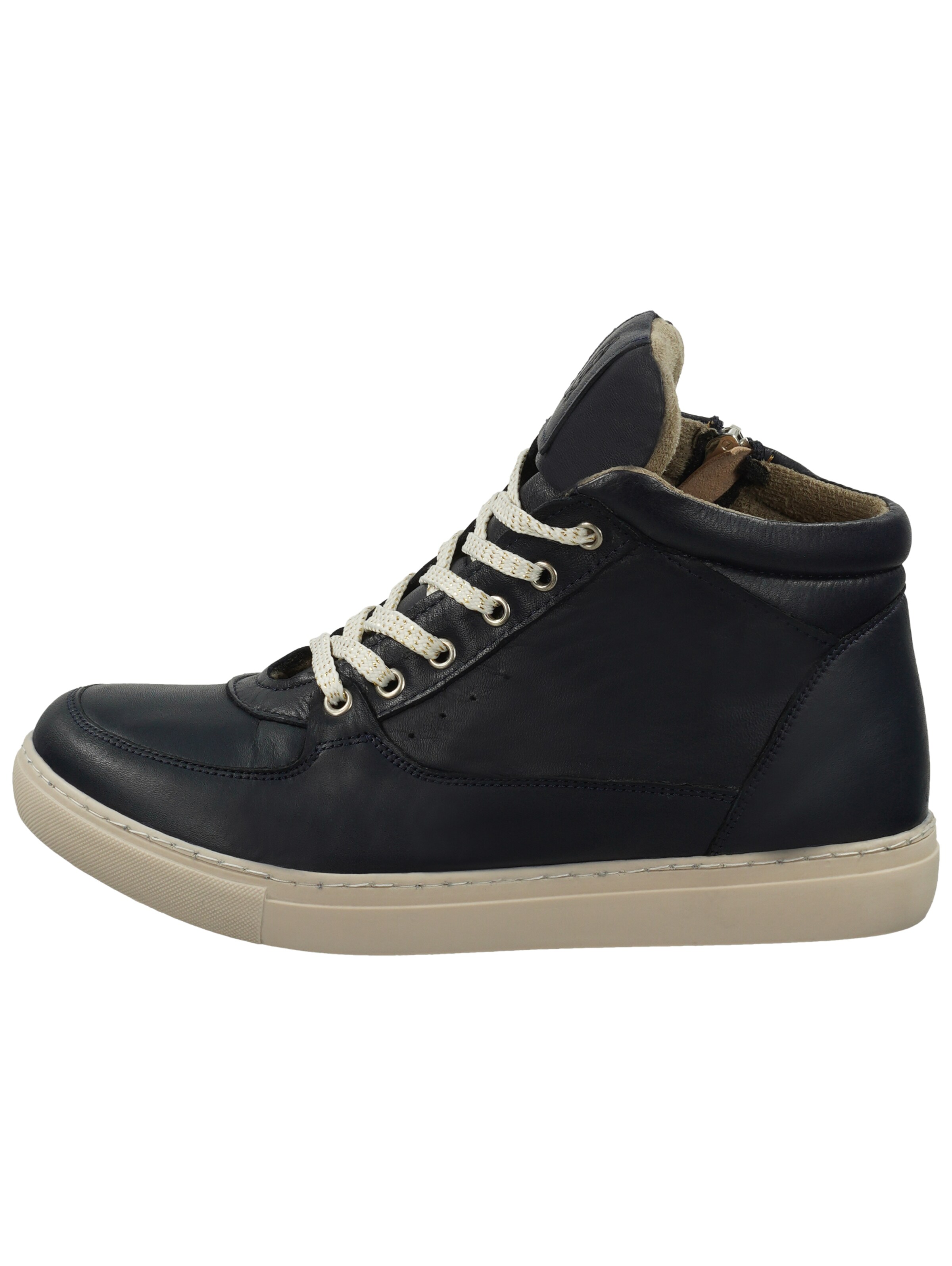 HUSH PUPPIES Schnürstiefelette in Blau