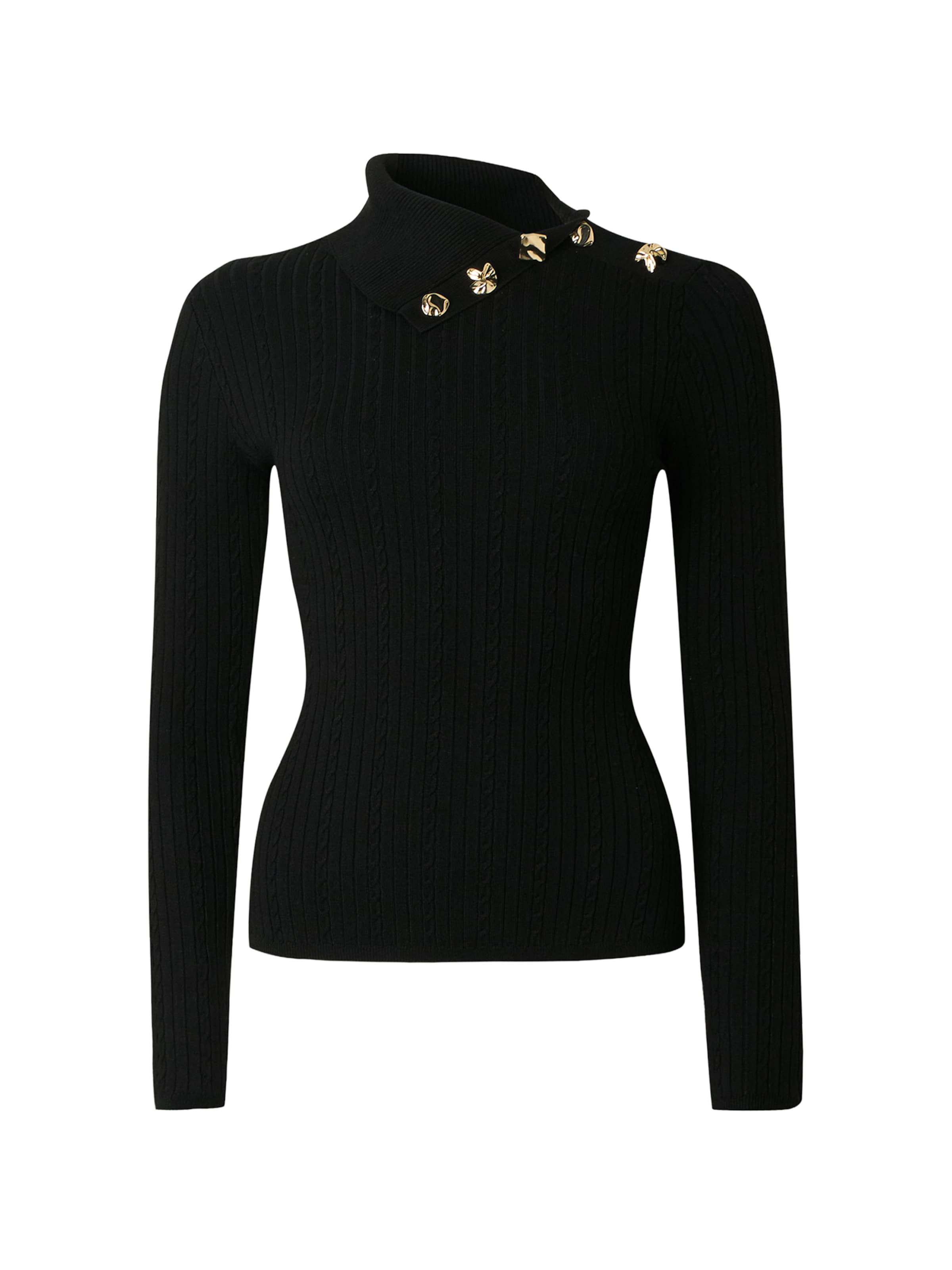 Pull-over GUESS en noir : devant