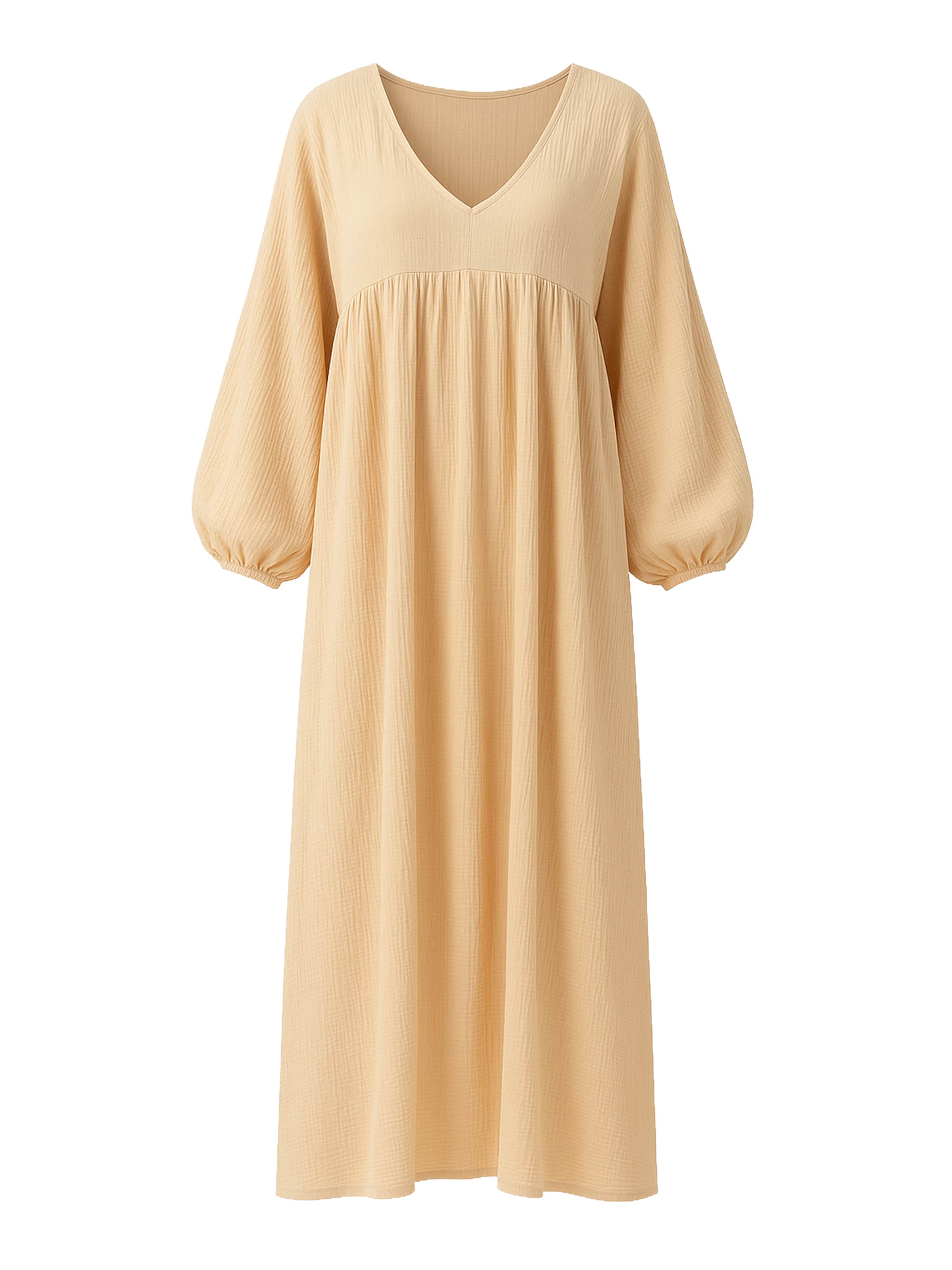 Robe Elara en orange : devant