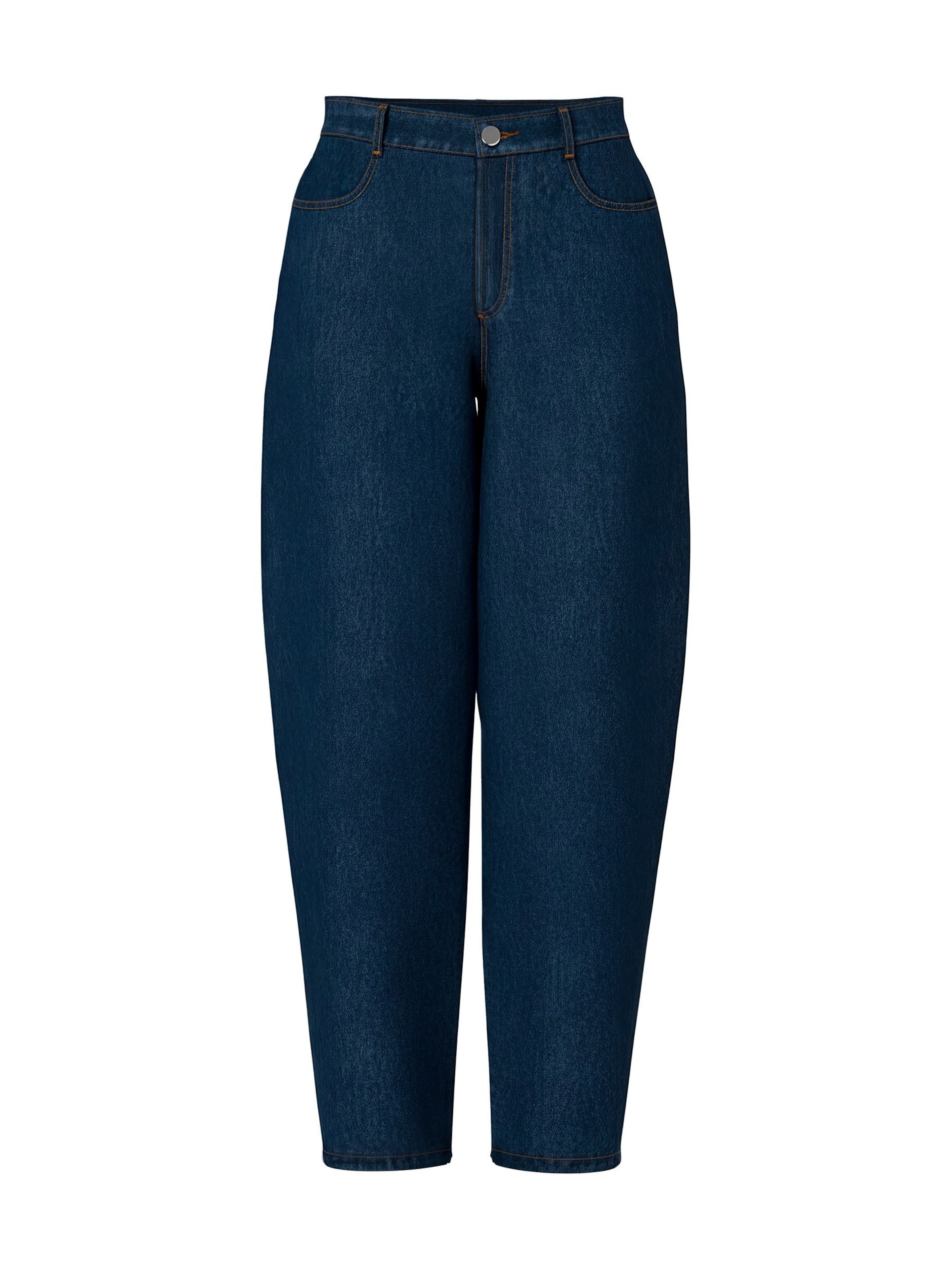 HYPEDROP - Ropa ancha Vaquero 'HDSCARLET' en azul: frente