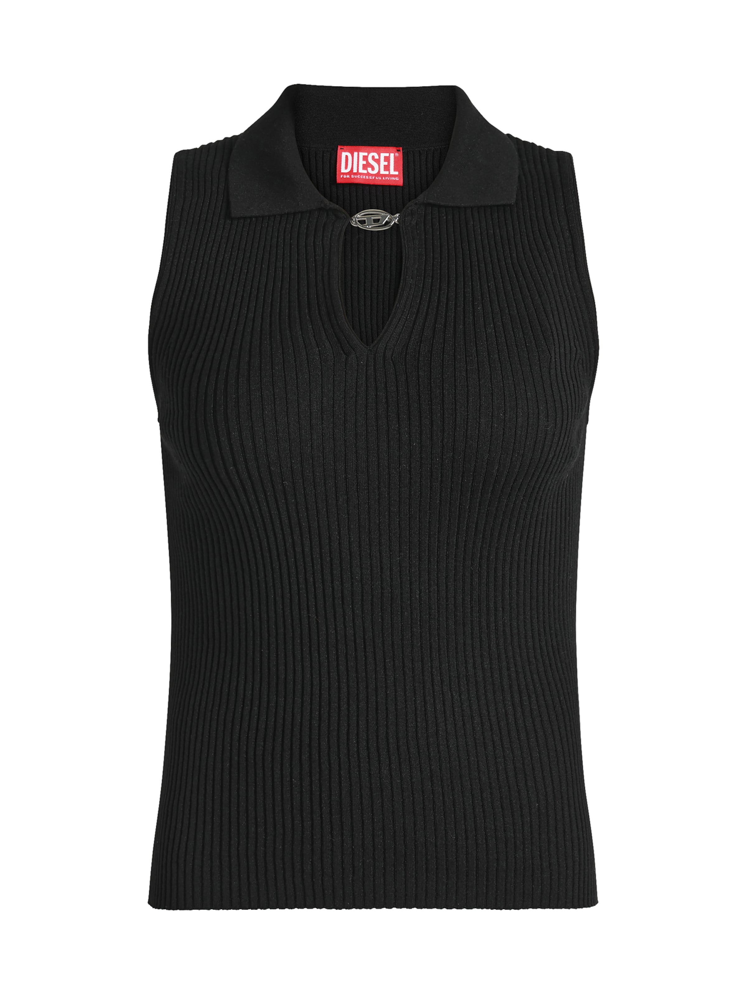 DIESEL Sticktop 'M-LILITA' i sort: forside