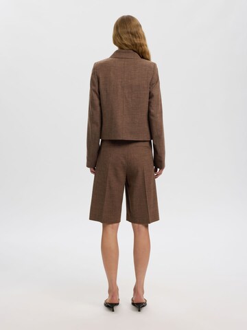 SELECTED - Chaqueta de entretiempo en marrón