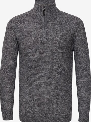 BLEND Sweater 'Carlton' in Grey: front