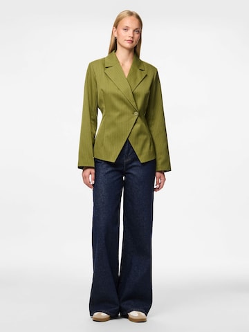 PIECES Blazer 'PCFalka' i grøn