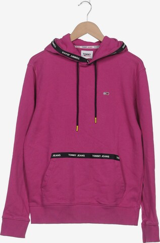 Tommy Jeans Kapuzenpullover L in Pink: predná strana