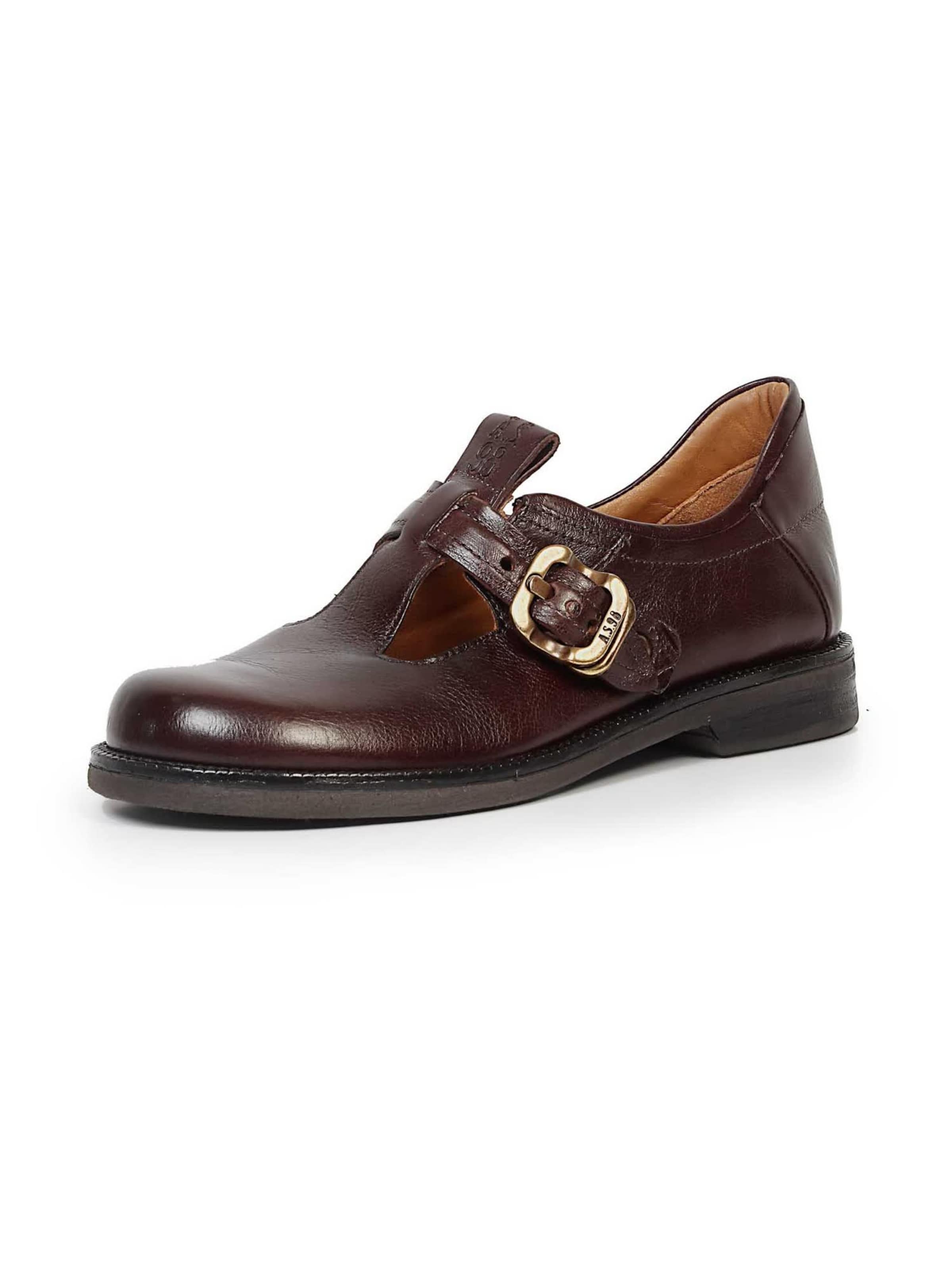 Mocassino ' ALISTAIR ' di A.S.98 in marrone: frontale