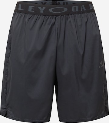 OAKLEY Обычный Спортивные штаны в Черный: спереди