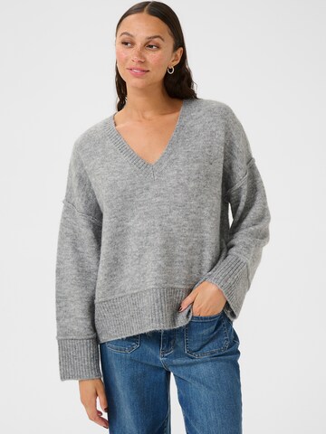 Pullover 'Fridana Pullover' di Kaffe in grigio: frontale