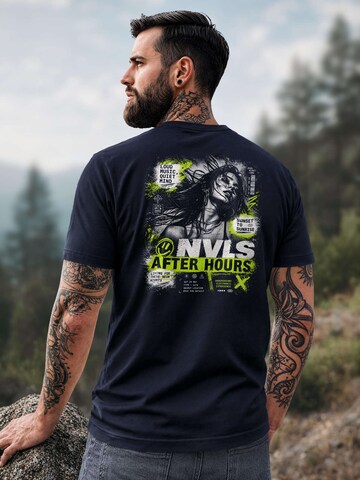 Neverless Shirt‌‌‌‌‌‌‌‌‌ in Blau