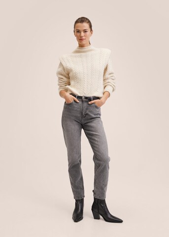 MANGO Tapered Jeans in Grey