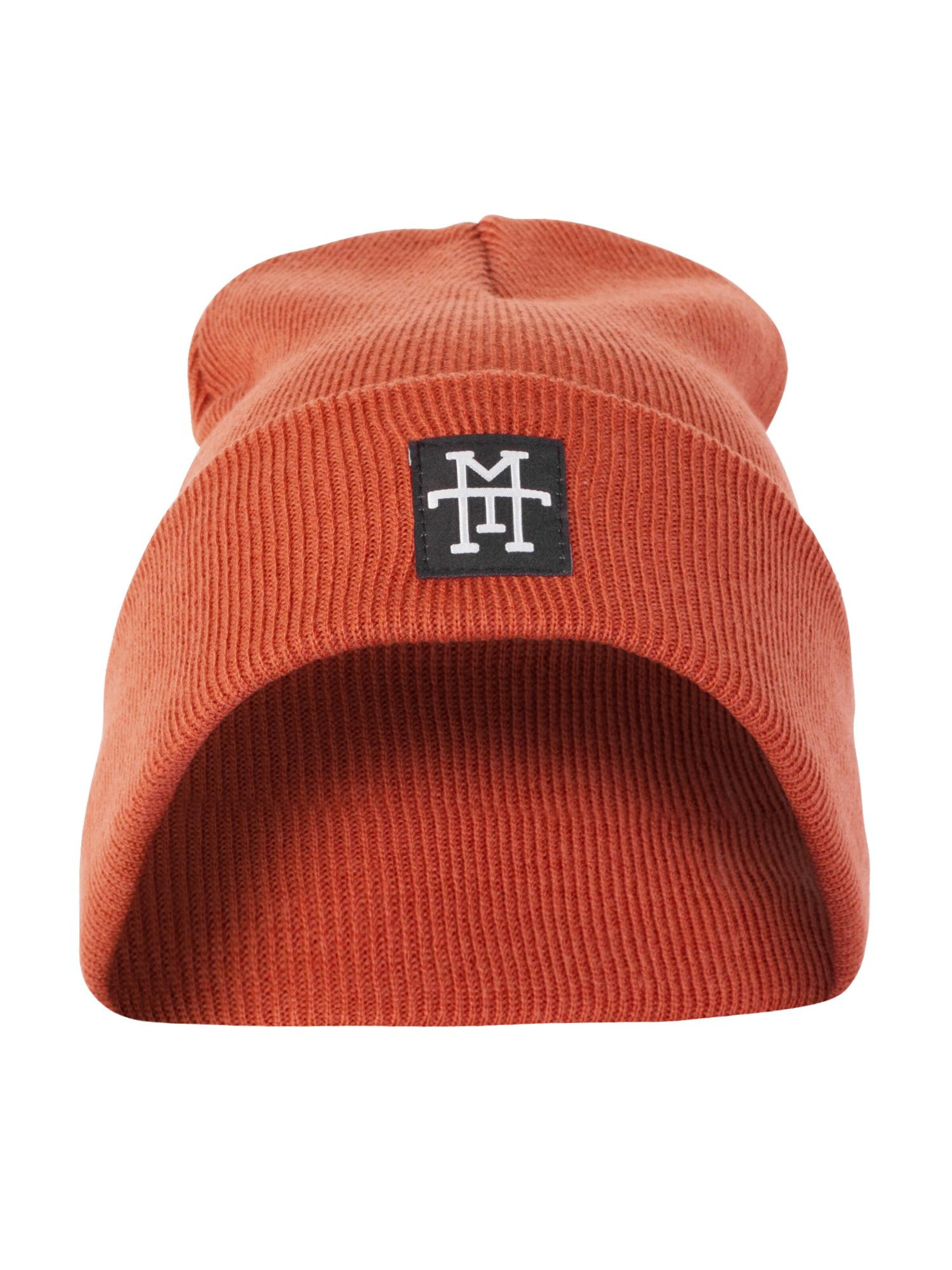 Manufaktur13 Mütze 'Rough'‌‌‌‌‌‌ in Braun: Vorderseite