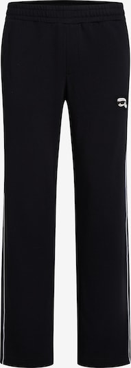 Karl Lagerfeld Housut värissä musta / valkoinen, Tuotenäkymä