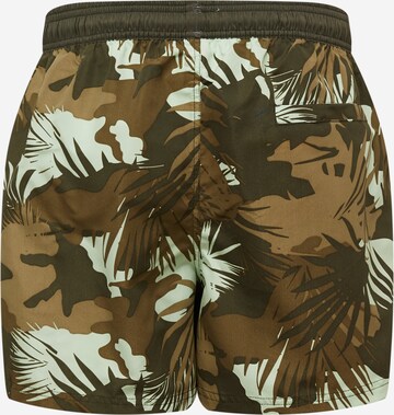 Shorts de bain 'Lumos' TOM TAILOR en vert