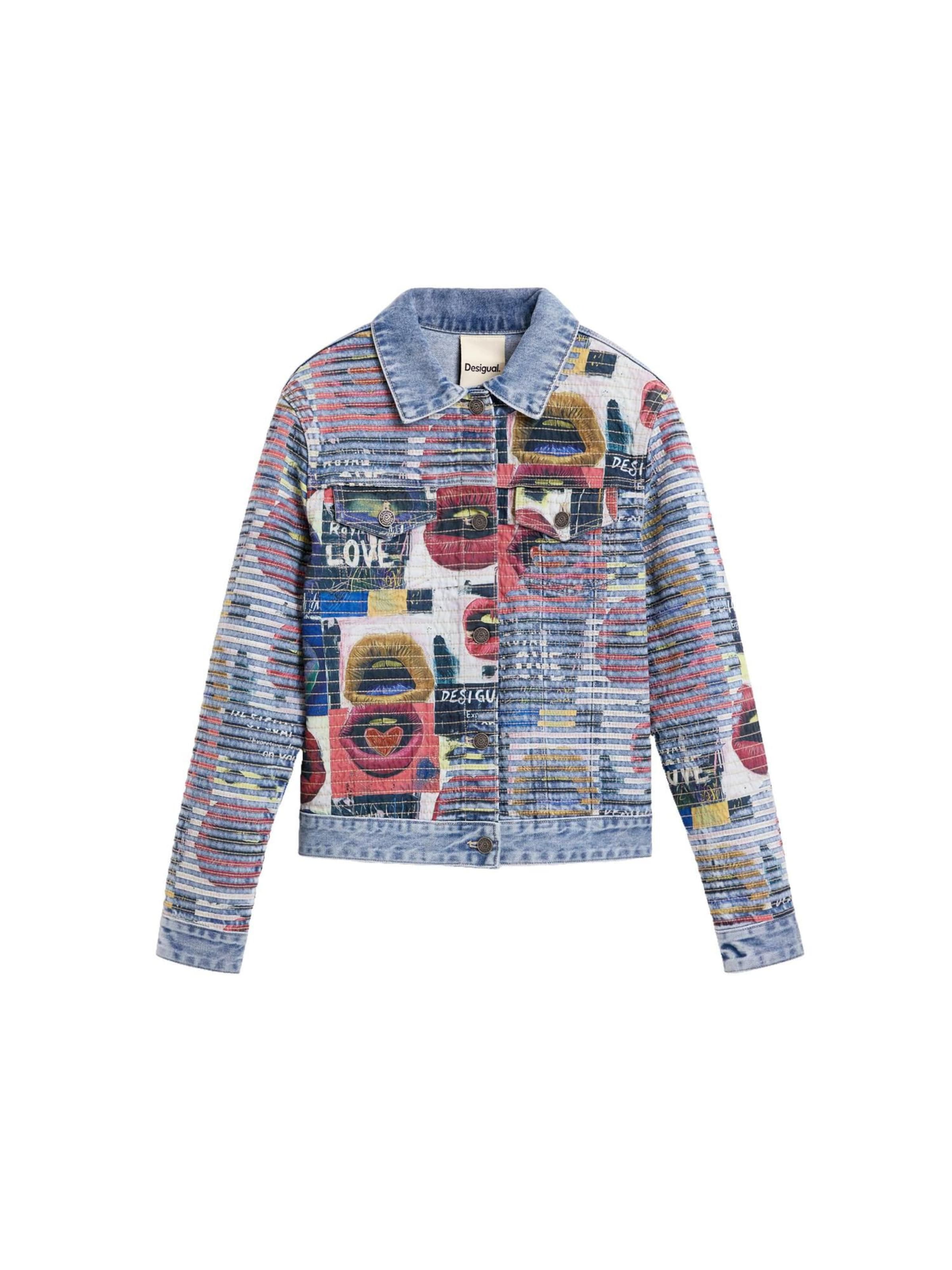 Desigual Overgangsjakke i blå: forside