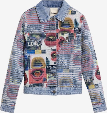 Desigual Välikausitakki värissä sininen: etupuoli