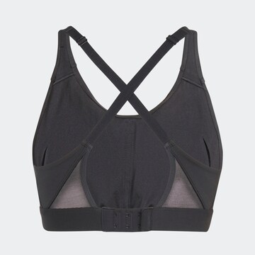 ADIDAS PERFORMANCE Bustier Sport-BH in Schwarz