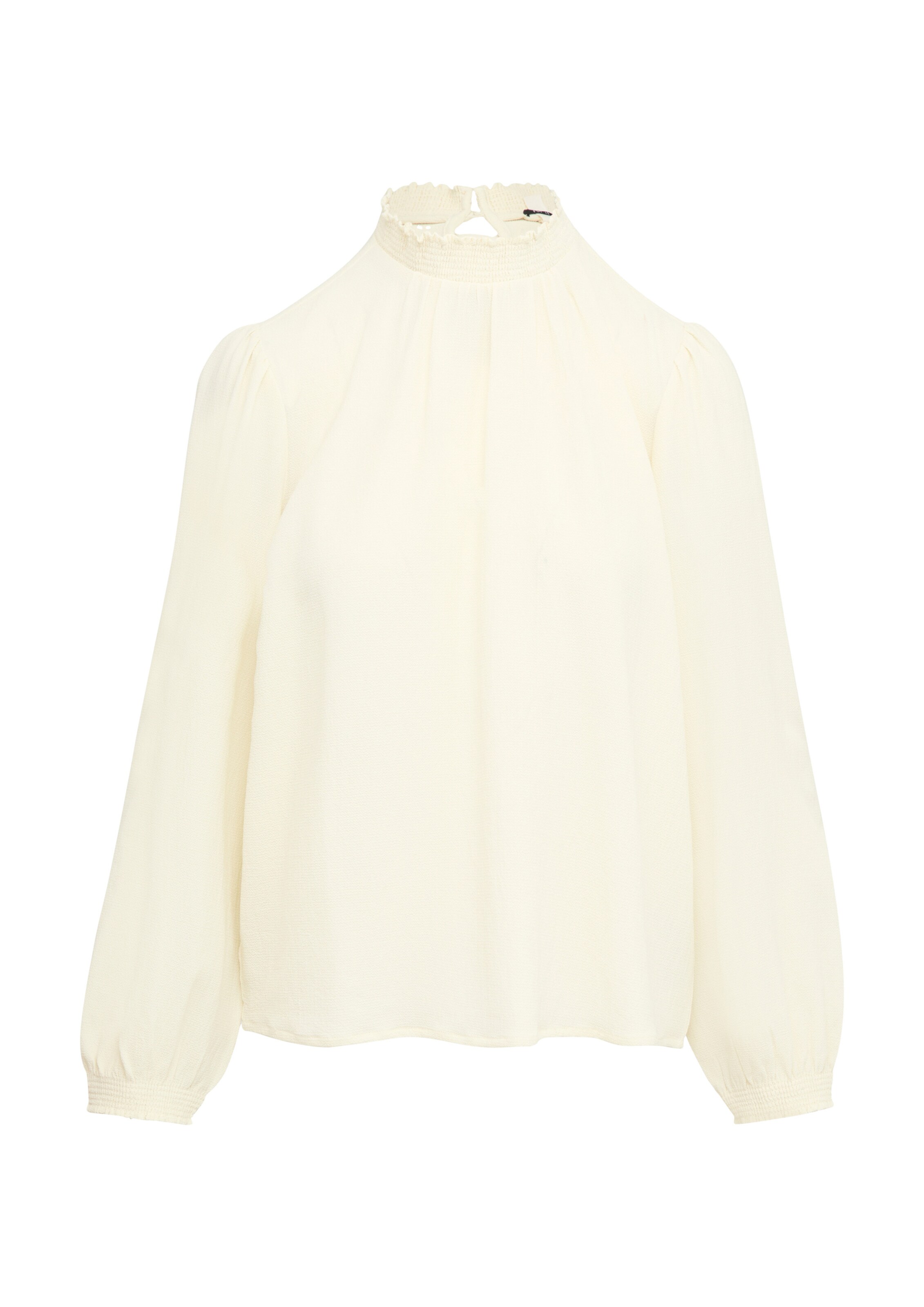 QS Bluse in Beige: Vorderseite