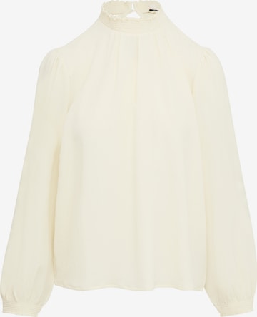 Chemisier QS en beige : devant