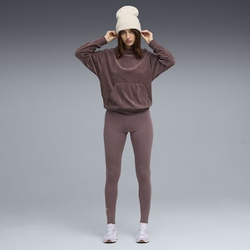 PUMA Skinny Workout Pants 'Ess' in Purple