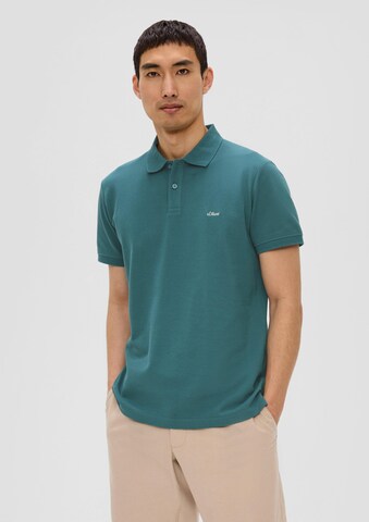 s.Oliver Shirt in Blauw: voorkant