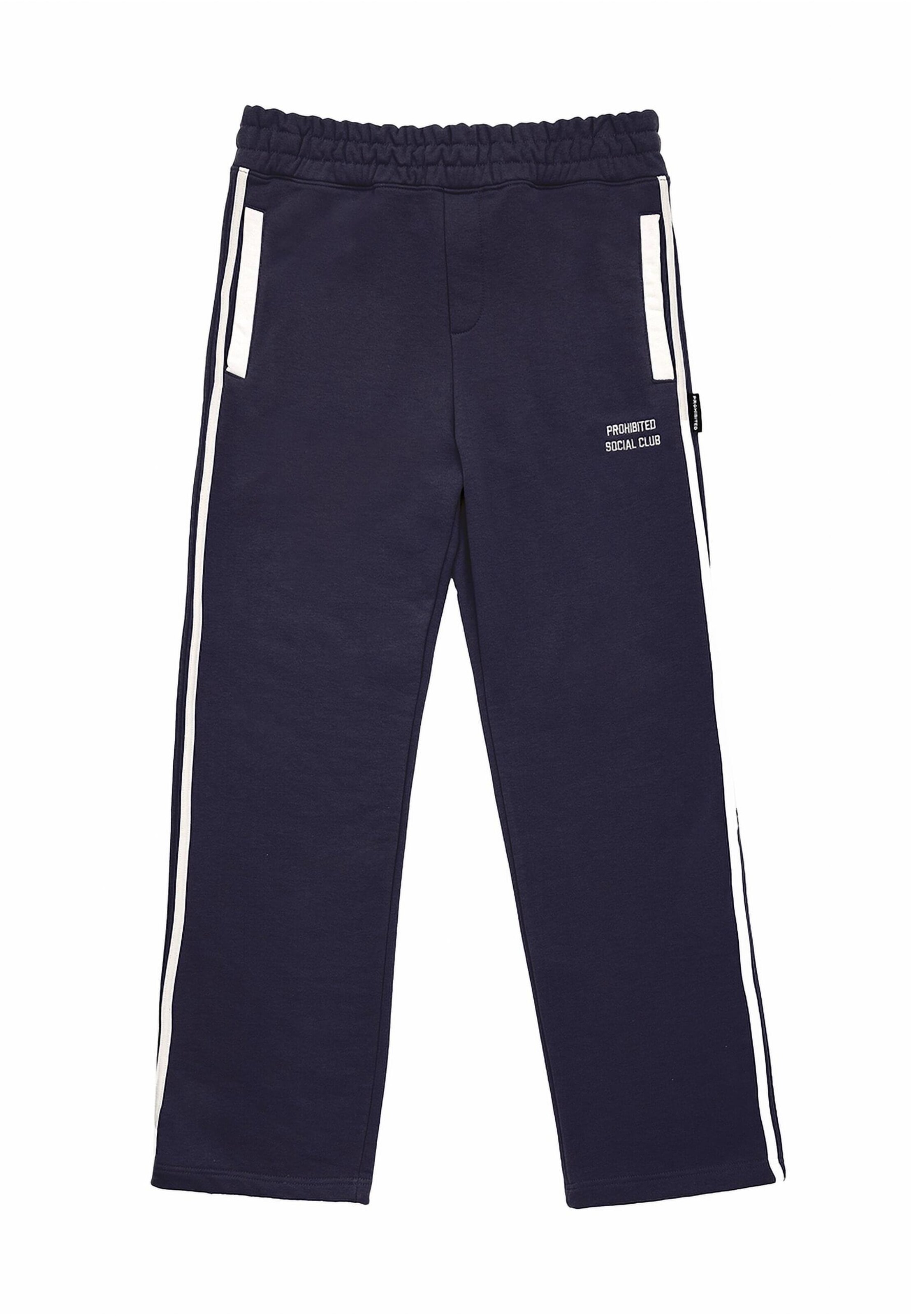 Prohibited Regular Broek in Blauw: voorkant