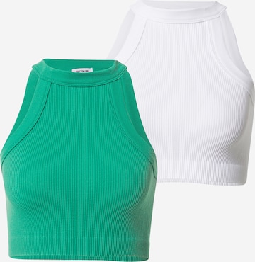 Cotton On - Top 'GERI' en verde: frente