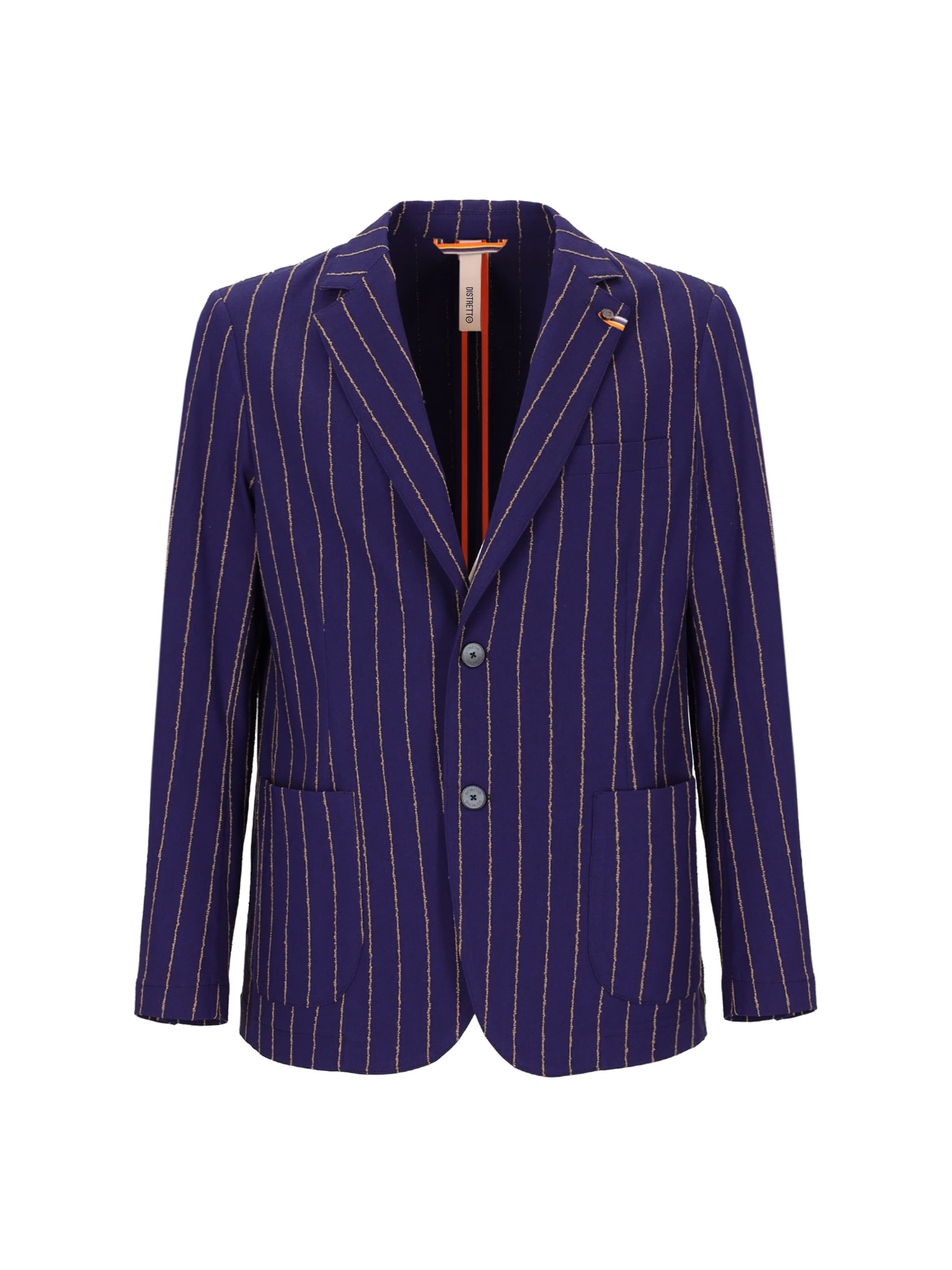 Distretto12 Regular Fit Sakko 'Paco' in Blau: Vorderseite