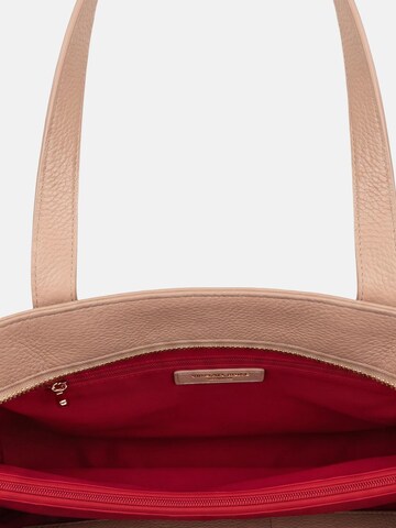 Borsa a spalla 'Borsa a Spalla Donna Pelle Genuina Virginia Rhinè 43x31 cm' di Virginia Rhinè in bianco