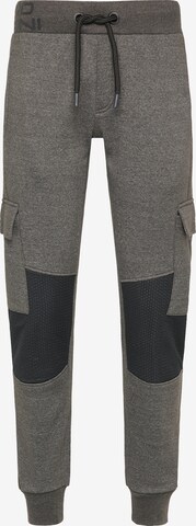 Effilé Pantalon 'Kelly' BRUNO BANANI en gris : devant