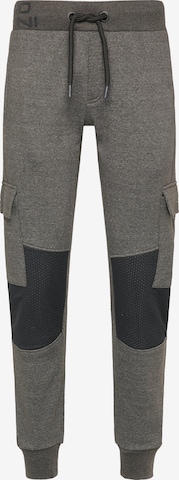 BRUNO BANANI Tapered Broek 'Kelly' in Grijs: voorkant