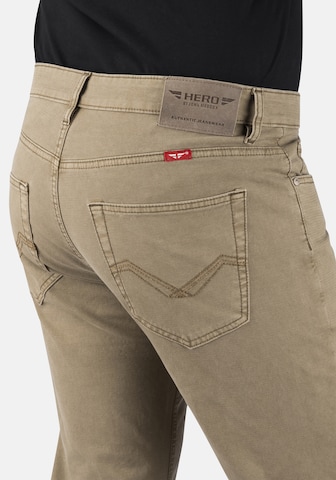 Regular Jean 'Denver' Hero en marron