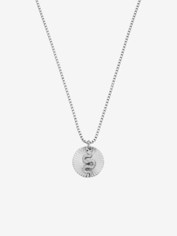 PURELEI Kette 'Snake Coin' in Silber