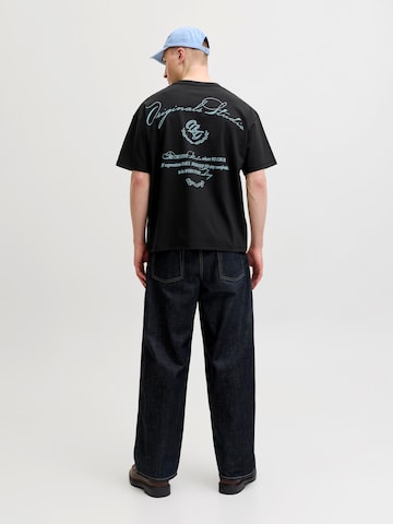 JACK & JONES T-shirt 'JORSanremo' i svart