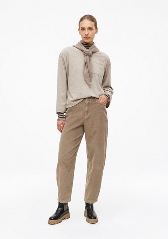 Barrel Pantalon s.Oliver en marron : devant