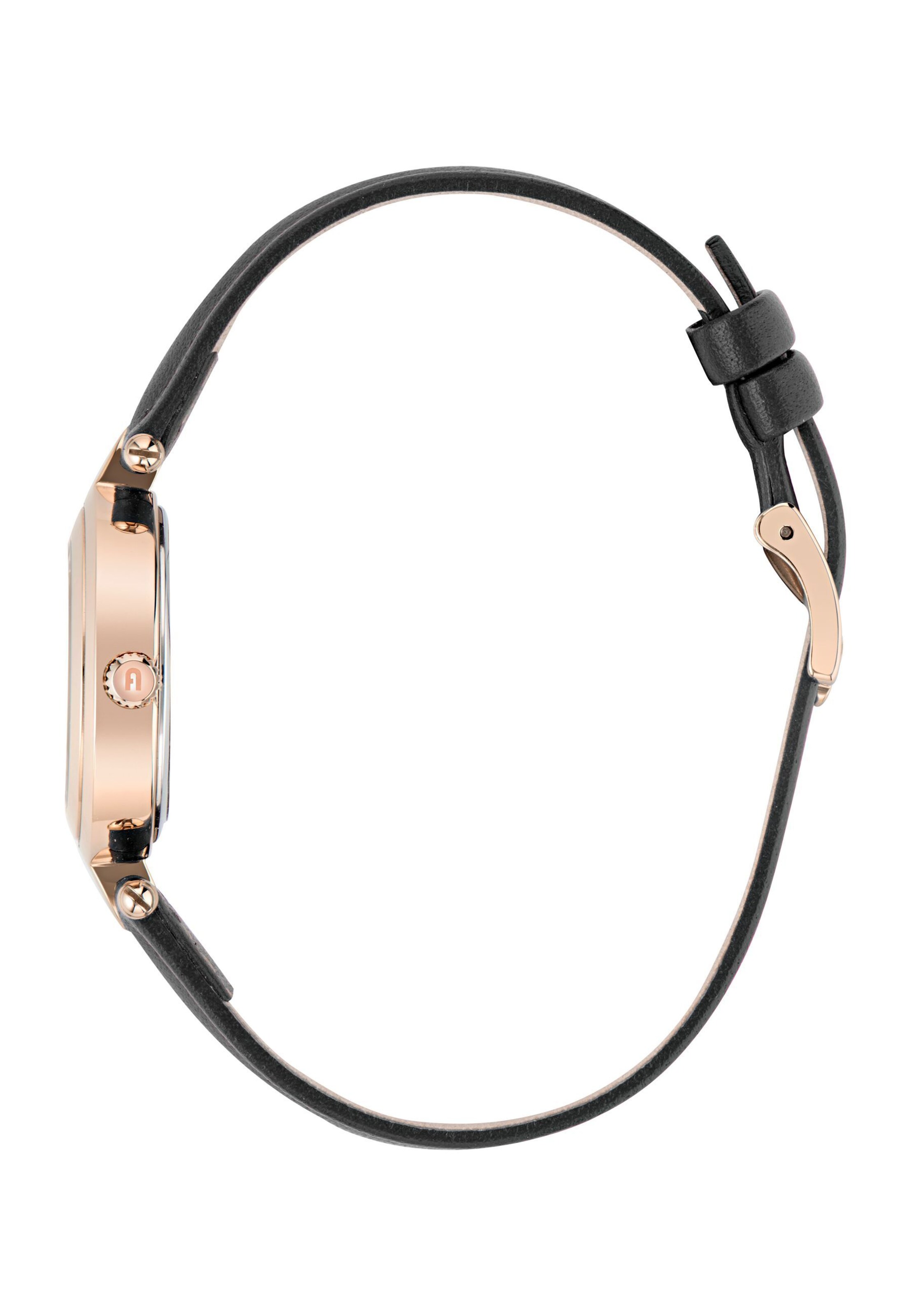 FURLA Analogt ur 'ARCH-BAR' i sort