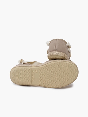 Sandales Pisamonas en beige