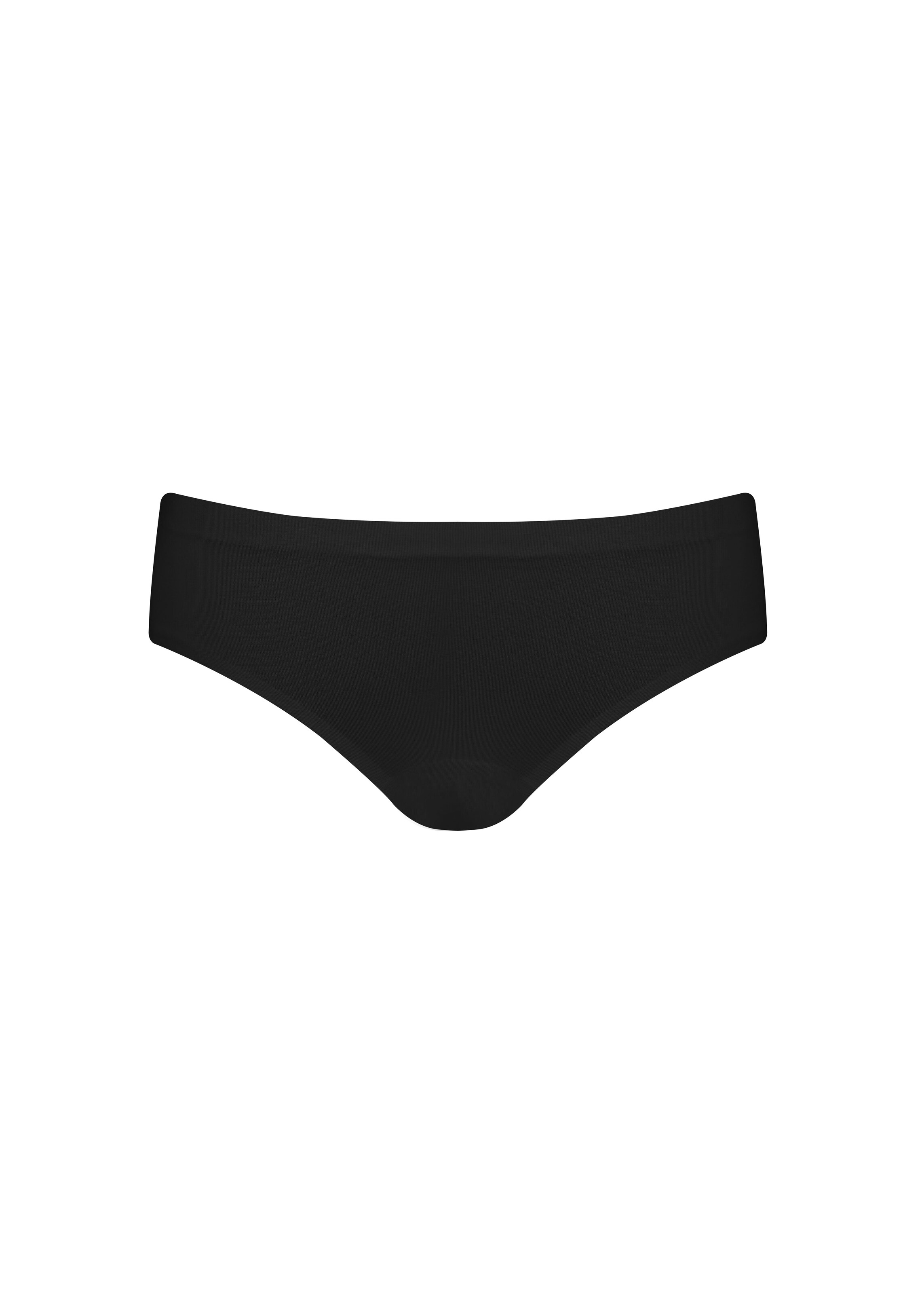 melns MAGIC Bodyfashion Biksītes 'Bare To Go': no priekšpuses