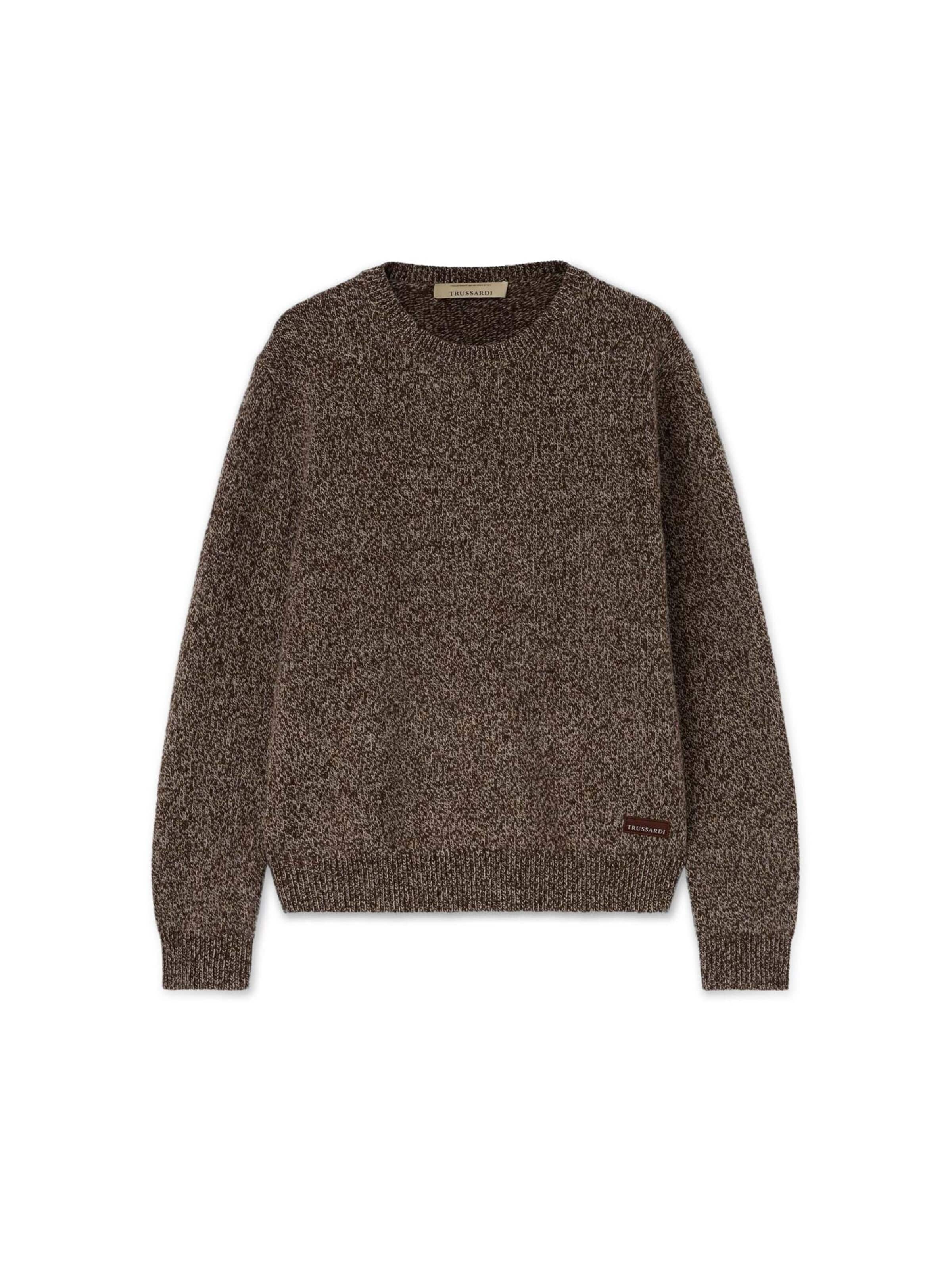 Trussardi Trui in Bruin: voorkant