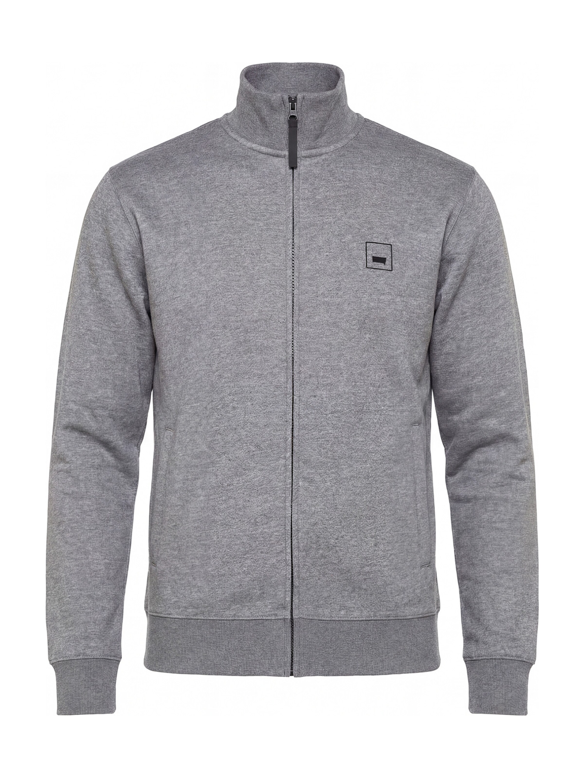Carrera Jeans Sweatshirt 'Full Zip'‌‌‌‌‌‌‌‌‌‌ in Grau: Vorderseite