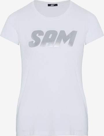 UNCLE SAM T-Shirt in Weiß: predná strana