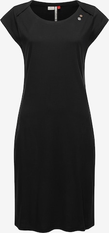 Ragwear Summer Dress 'Rivan' in Black: front